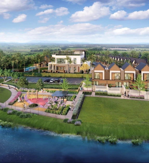 Emory — Modern Barnhouse Riverside Parkland Podomoro