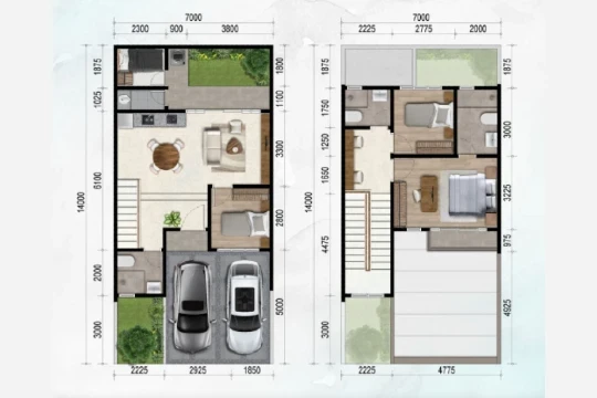 Grand Azalea — Denah