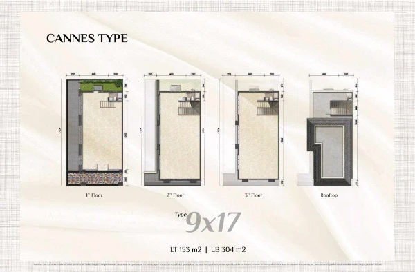 Cannes Type — Denah